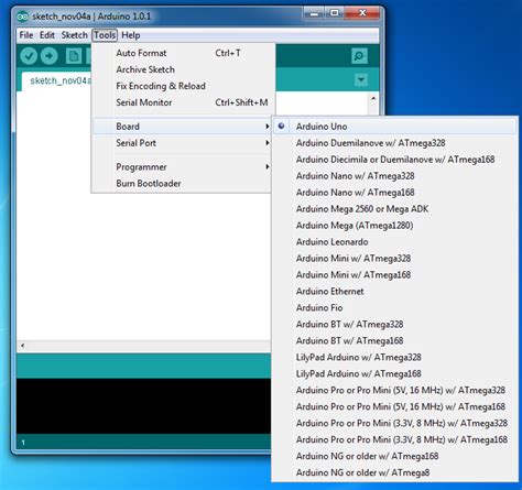 Install the Arduino Software (IDE) on Windows PCs.